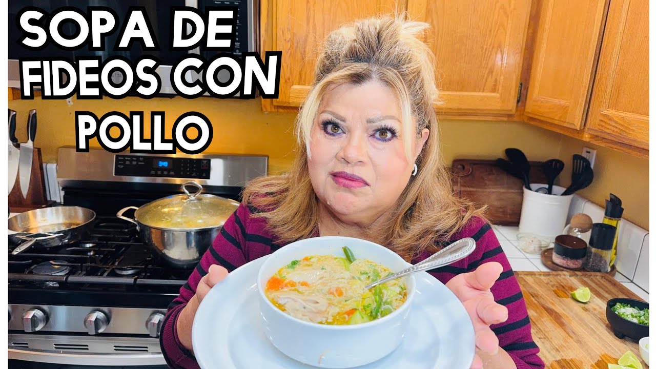 Esta Sopa de fideos con pollo me trae recuerdos !! History time
