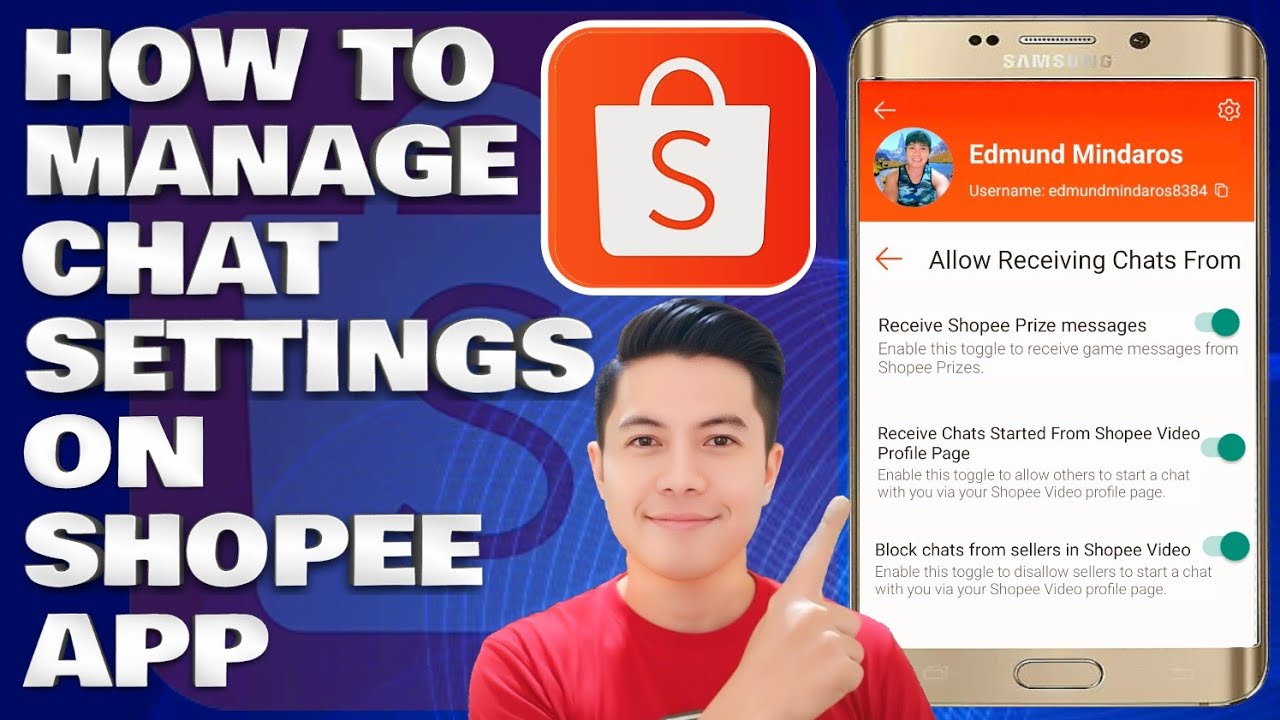 Shopee Tutorial: How To Manage Chat Settings on Shopee App