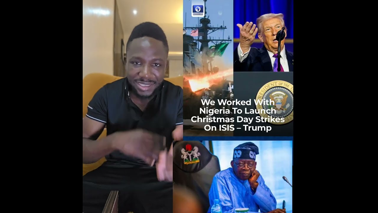 Donald Trump confirmed that Nigerian government worked with America for Christmas day str!k€