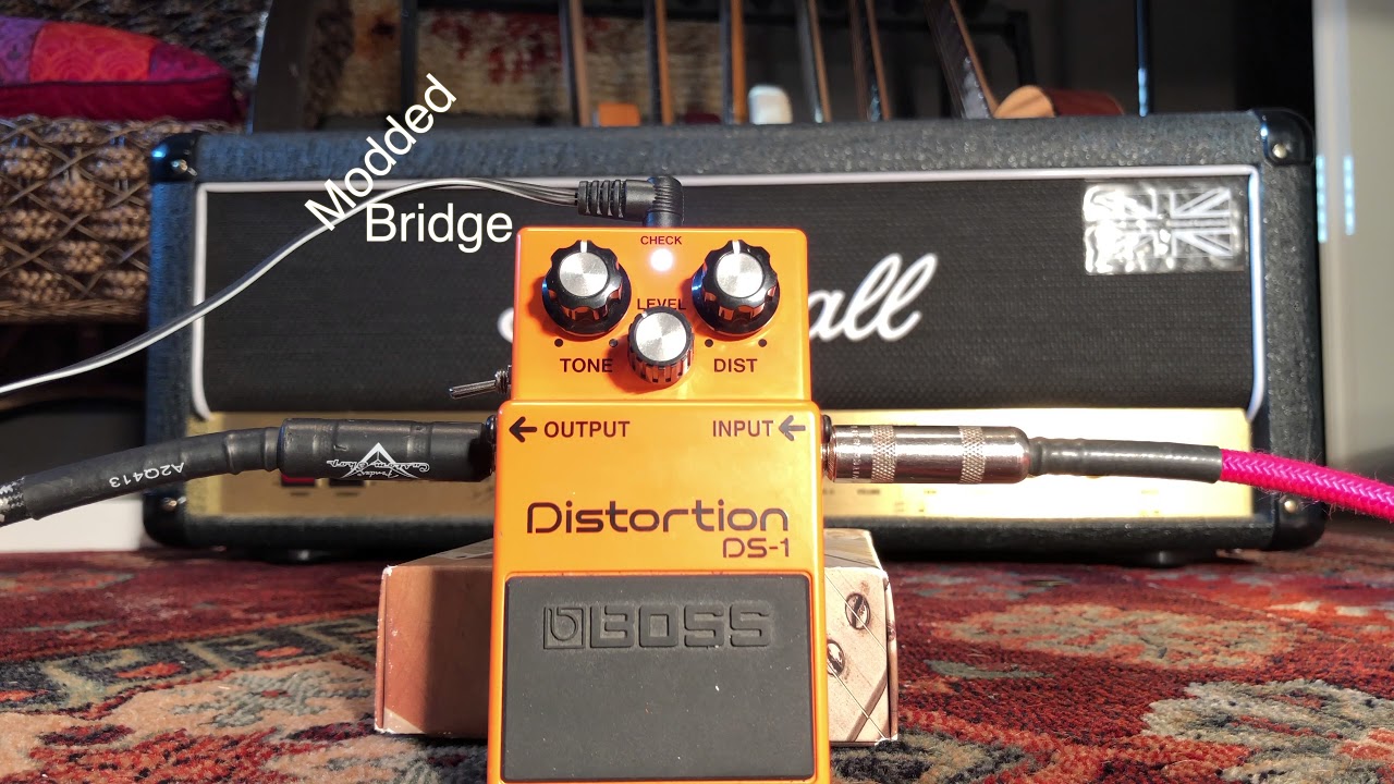 Monte Allums Boss DS-1 Rectifier Tri-Gain Plus Mod