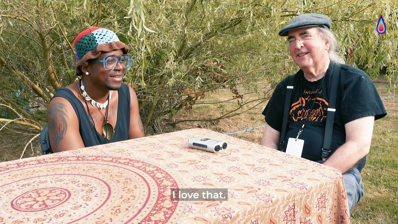 Blick Bassy at Vancouver Folk Fest |  Music Interview 2023