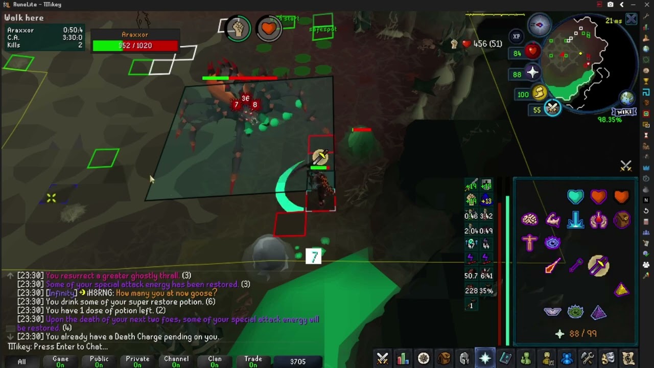 Araxxor Mini-Guide - Noxious Halberd Tech - Old School Runescape