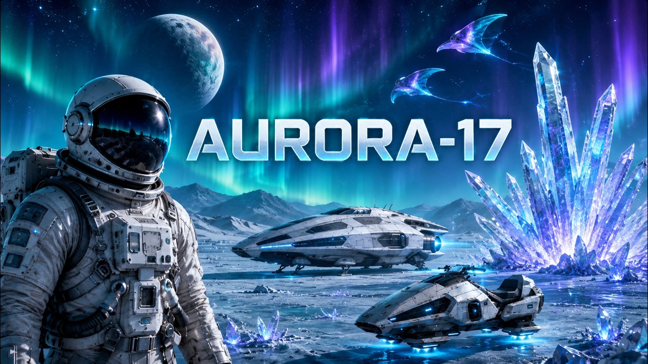 AURORA-17 | Exploring a Cold Alien Planet | AI Sci-Fi Short Film