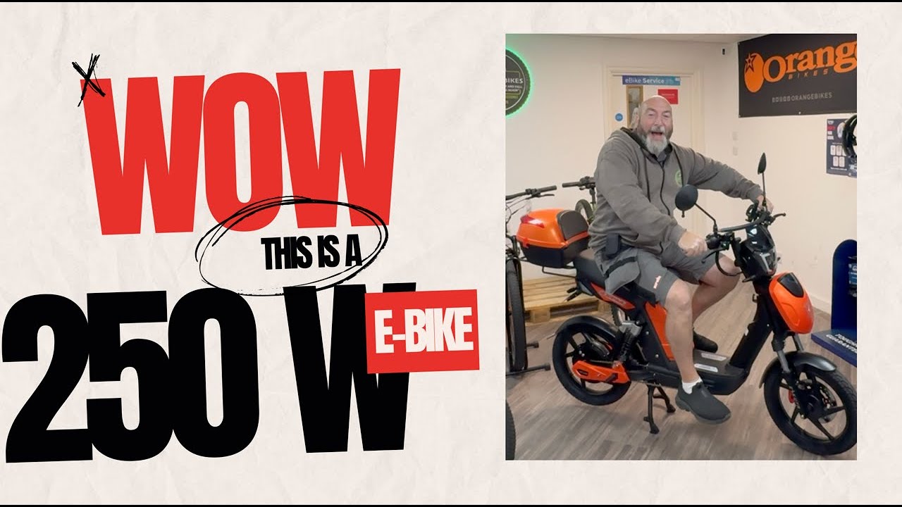 WOW how can this be an e-bike.