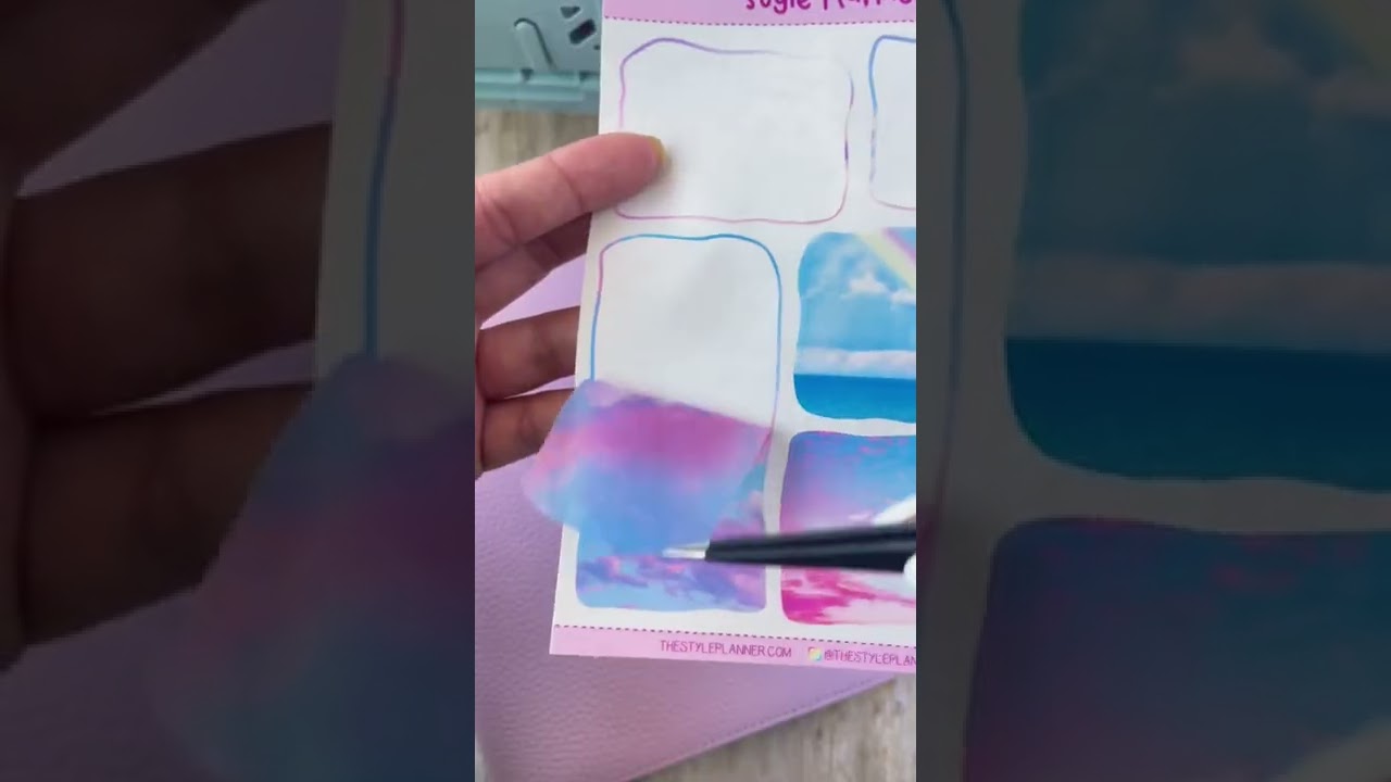 super satisfying sticker peeling ASMR 