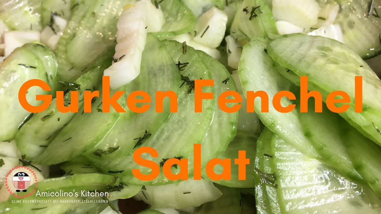 REZEPT - Amicolino's Gurken Fenchel Salat
