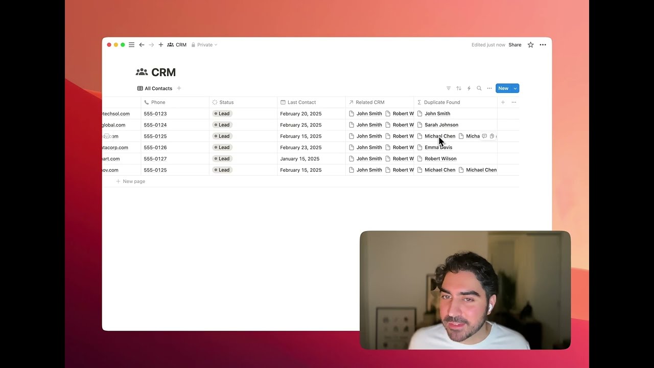 Finding duplicate entries in a Notion database