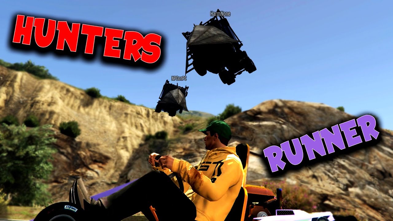GO KART vs PHANTOM WEDGES! | GTA 5 Manhunt