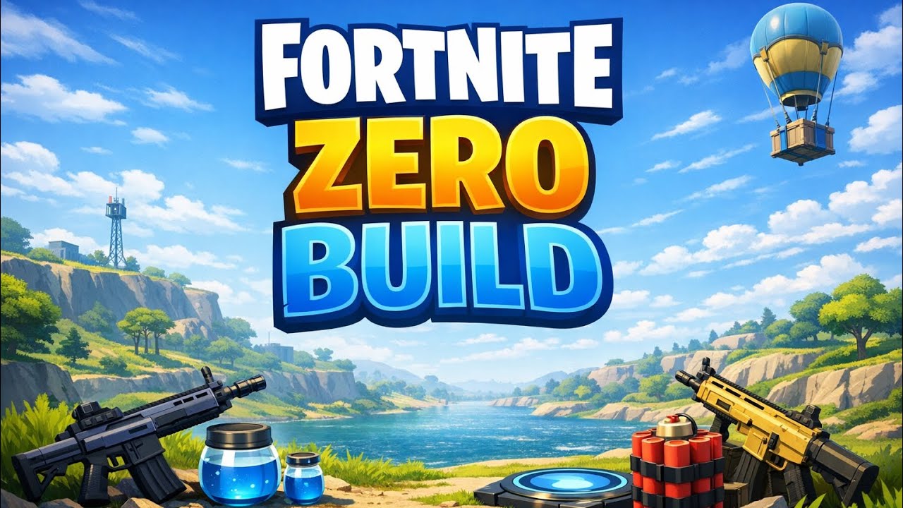Scream Plays Fortnite Zero Build