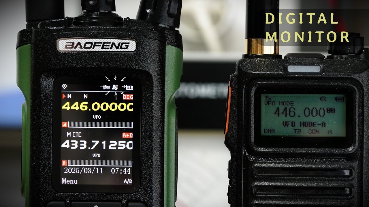 Цифровой монитор DMR. Что это и как работает?
