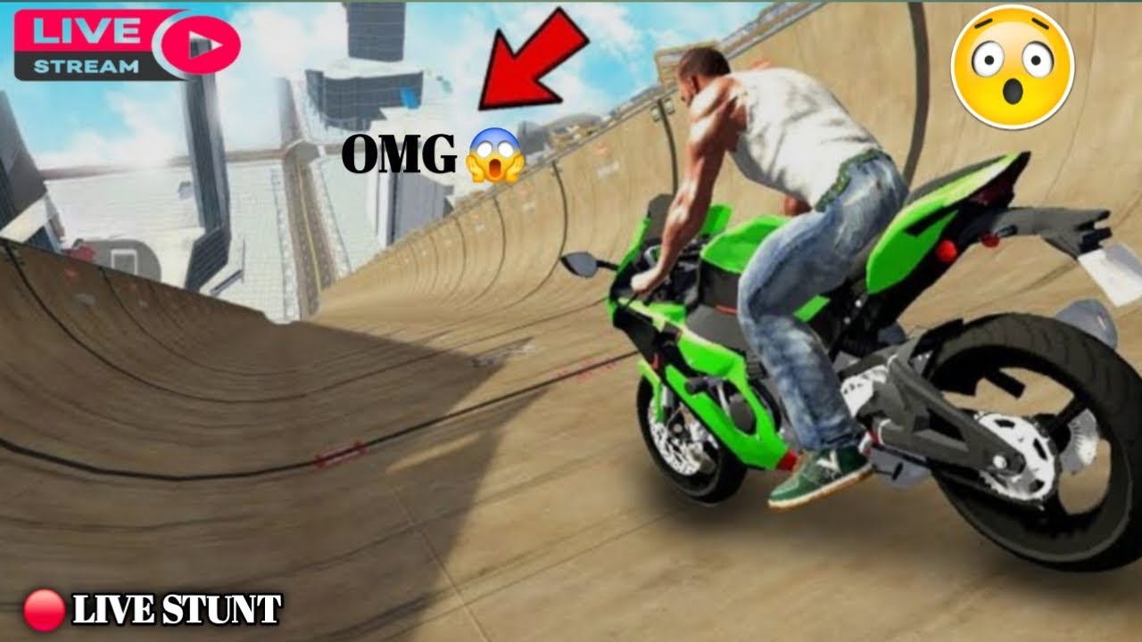 Indian bike driving 3d live stunt 😱 live stream 🛑