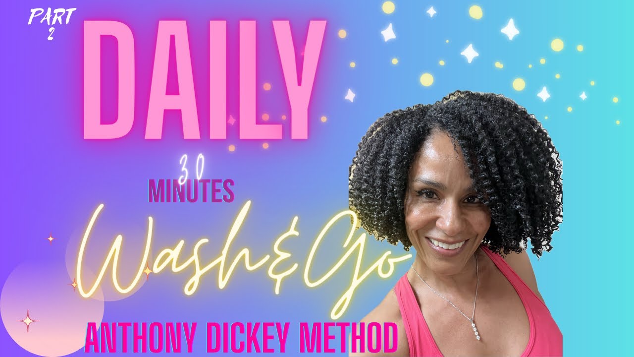 Часть 2 моего мини-сериала «Метод Энтони Дики Wash & Go» 👀