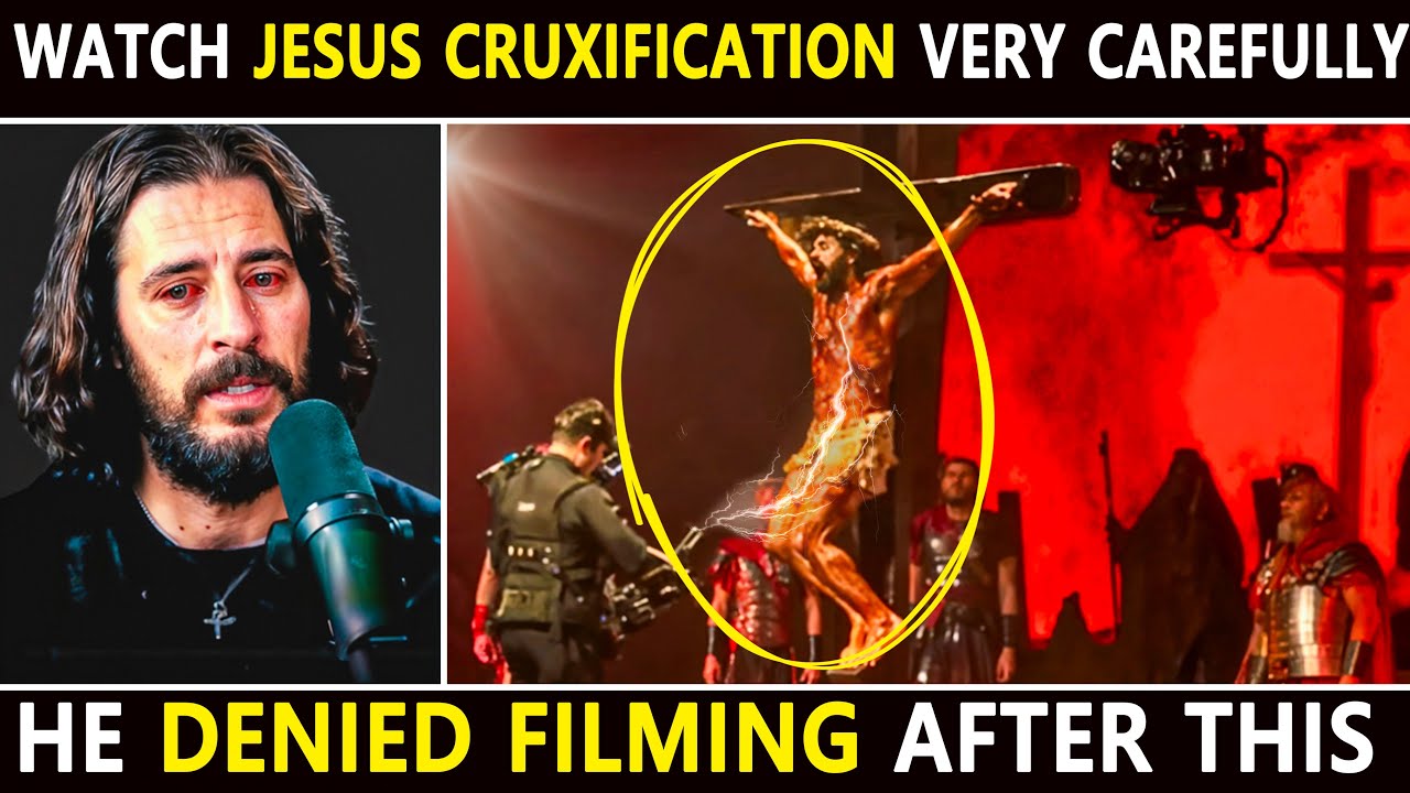 Jonathan Cries Out: Watch Miracle Happened  While Filming Jesus’ Crucifixion Scene in Season 6