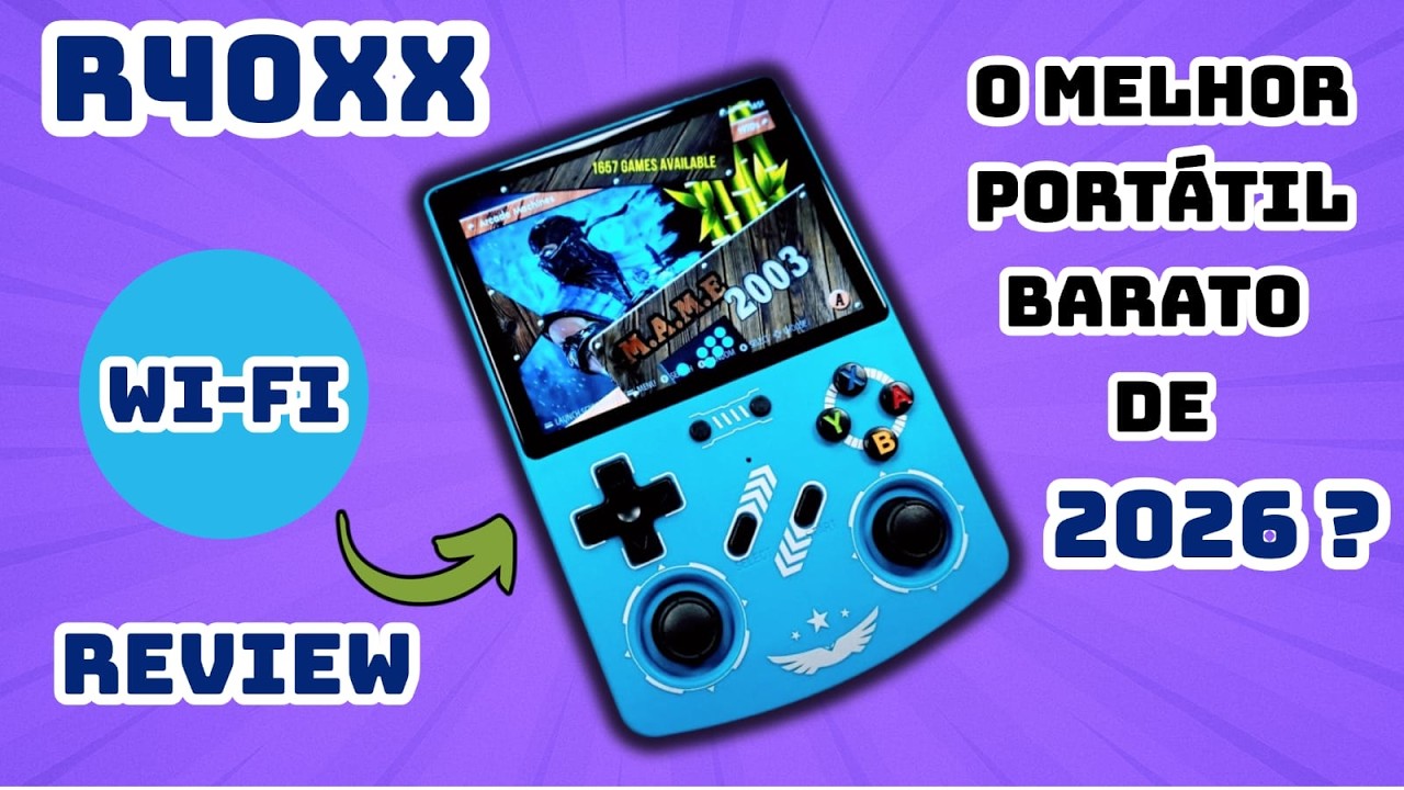 R40XX REVIEW: Portátil com Tela de 4.2
