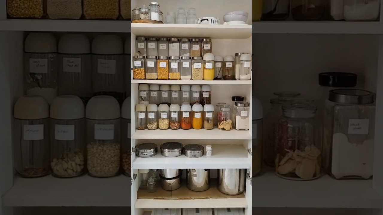 Pantry Tour #vasanthishankar #minimalistliving #minimalisthome
