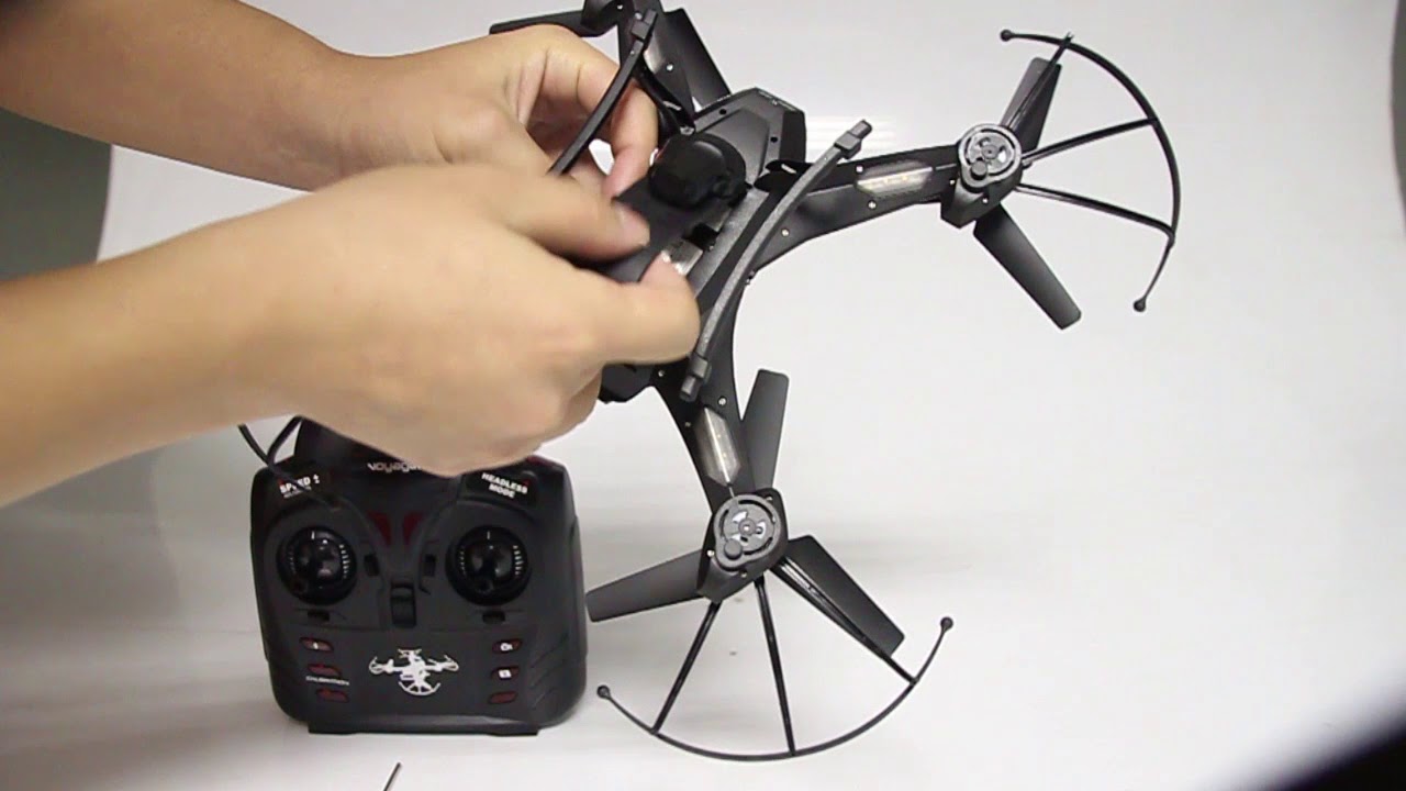 Voyager A8 Cyclone Drone Start Up Video Tutorial
