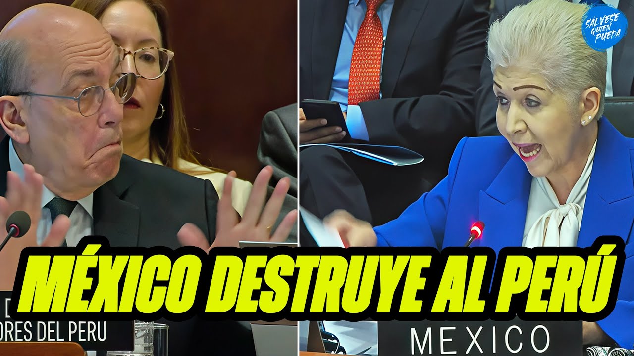 😱 EL PERÚ HIZO UN PAPELÓN INTERNACIONAL EN LA OEA #salvesequienpueda