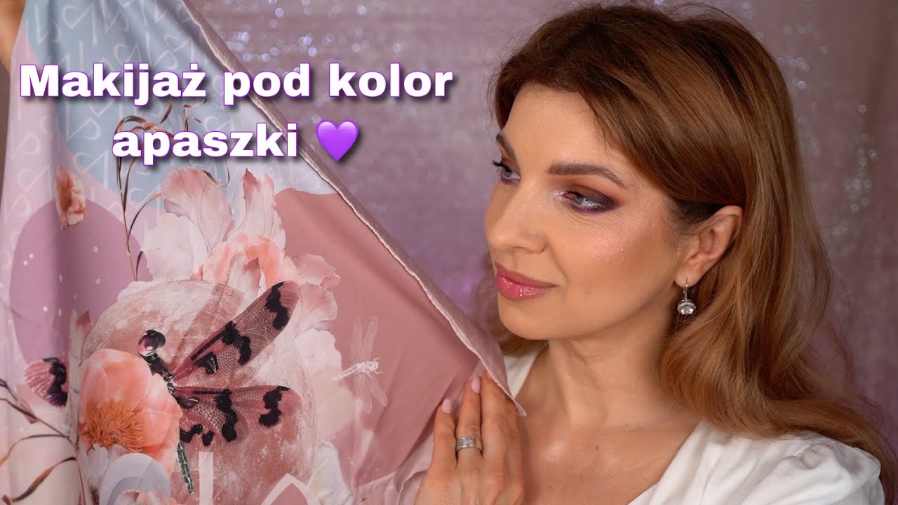 Makijaż pod kolor apaszki 👉 Viola Piekut dla  Douglas 👉 Nowa paleta, rozświetlacz, eliksir do ust