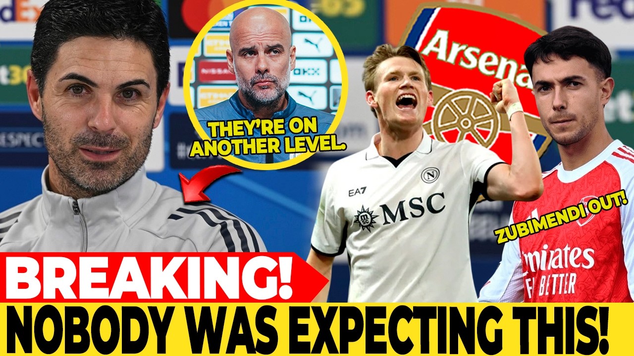 PEP REVEALS THE TRUTH ABOUT ARSENAL, £100M FOR MCTOMINAY & ZUBIMENDI OUT! ARSENAL NEWS
