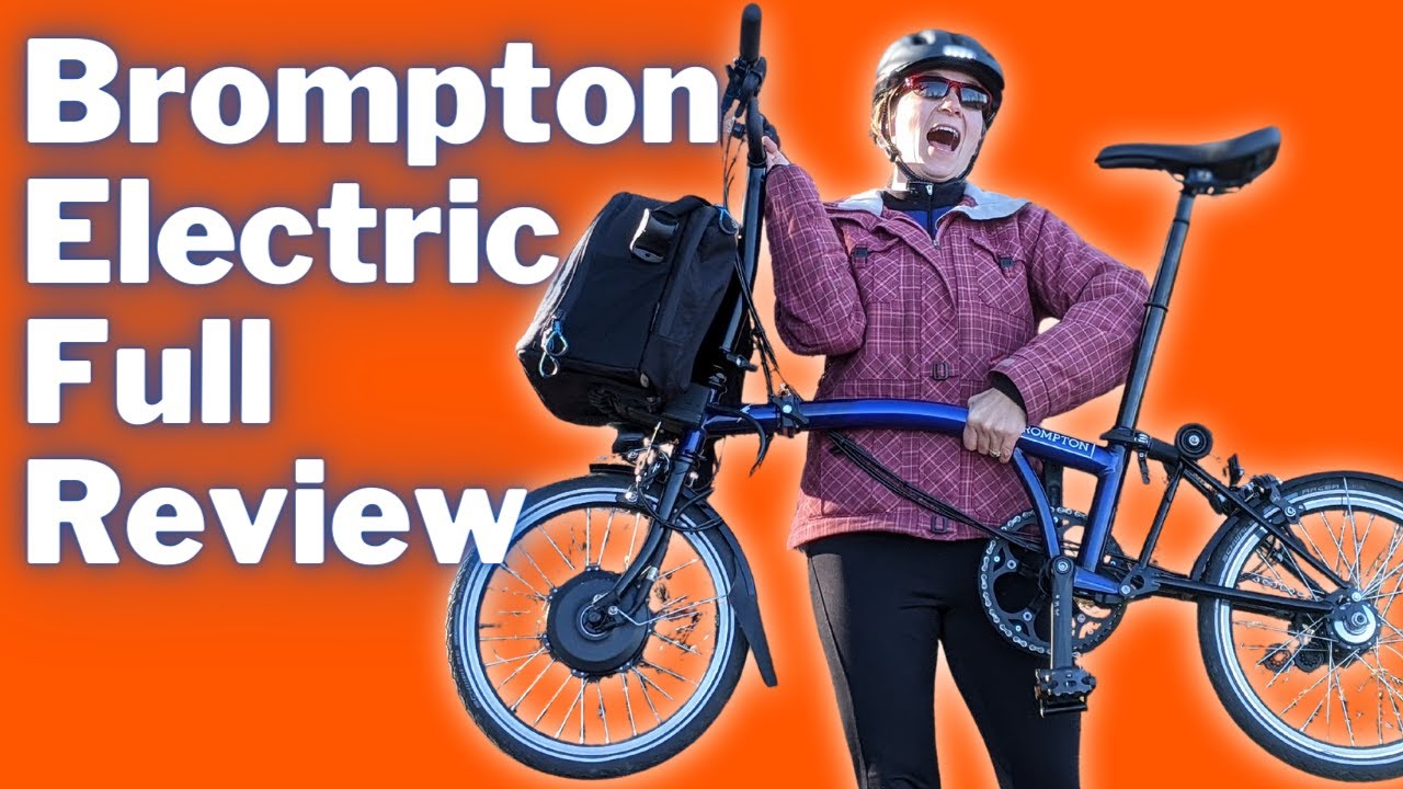 Культовый складной велосипед становится электрическим | Обзор Brompton Electric