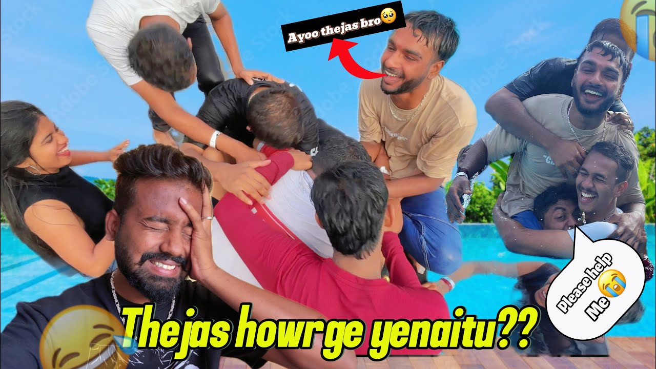 Nanu @Thej_2k2 Jacuzzi alli 2hr edvi 😂| mr_sudeep #vlog #creatorsmeetup
