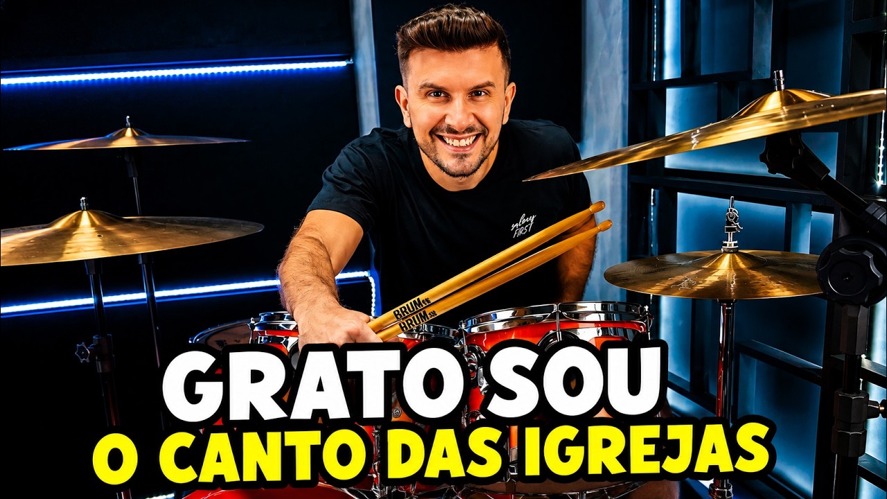Grato Sou - O Canto Das Igrejas (Drum Cover)
