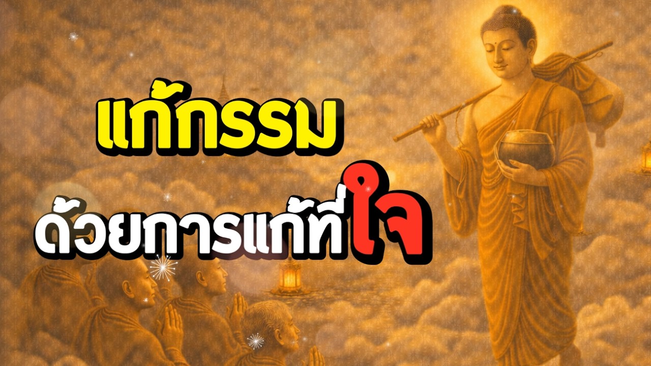 แก้กรรมด้วยการแก้ที่ใจ | ฟังธรรมผ่อนคลาย | Ep.60