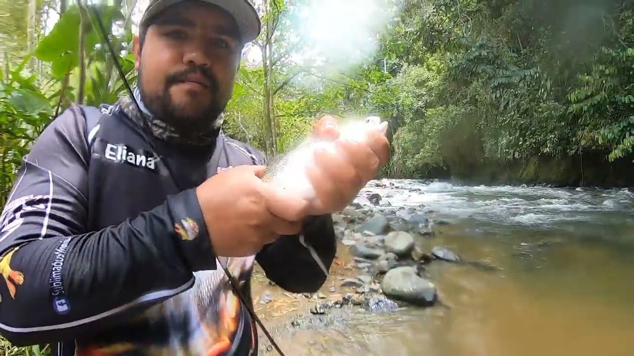 pescando en ríos de Mistrató Risaralda