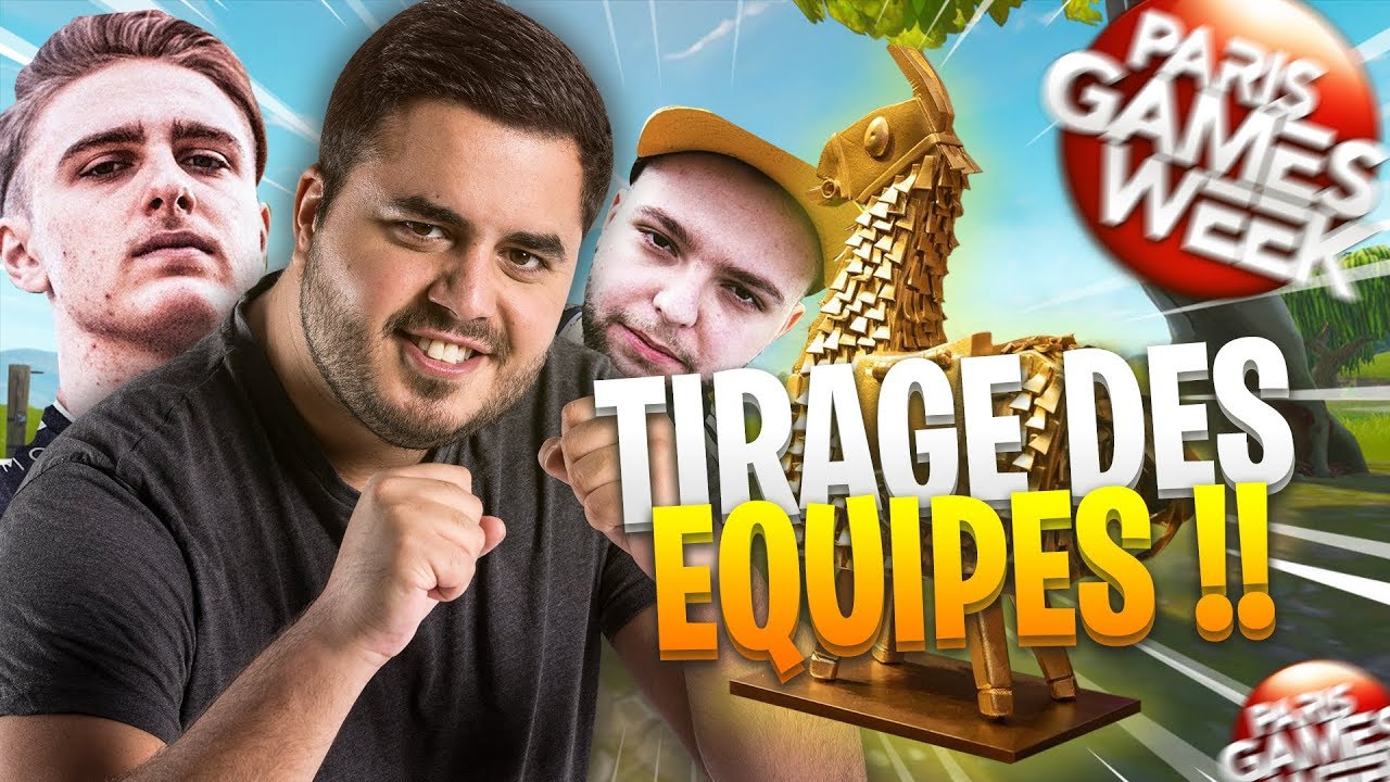 🏆 TIRAGE DES ÉQUIPES : TOURNOI DU LAMA D'OR - PGW 2018 !