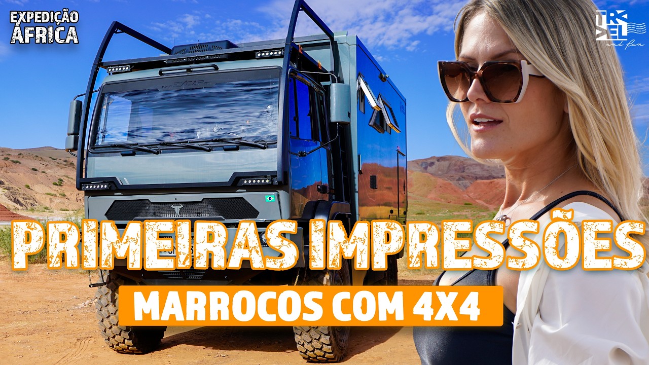 COMO É Passar a FRONTEIRA EUROPA–MARROCOS de CAMINHÃO 4x4 I CHOQUE CULTURAL I Ep 239