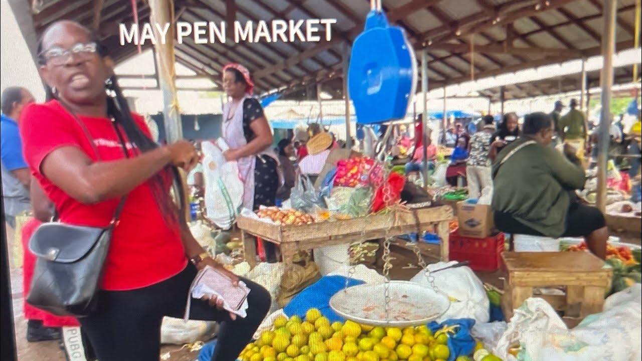 Inside May Pen Market 🇯🇲 | A Real Jamaican Market Experience
