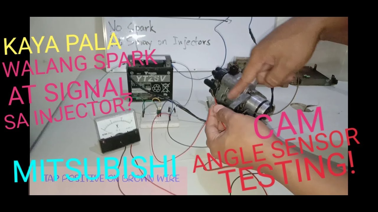 HOW TO TEST DISTRIBUTOR CAM ANGLE SENSOR