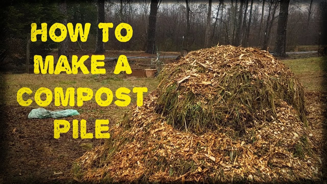 Step #1 How To Build A Compost Pile (18 Day Hot Composting Method)