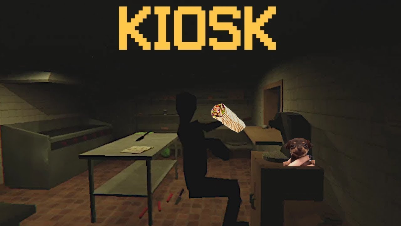 Готовим сосисочки в киоске. Kiosk