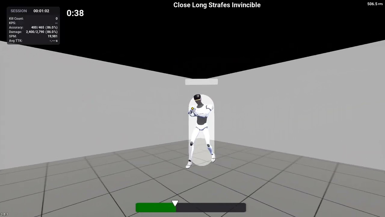Close Long Strafes Invincible - 19710