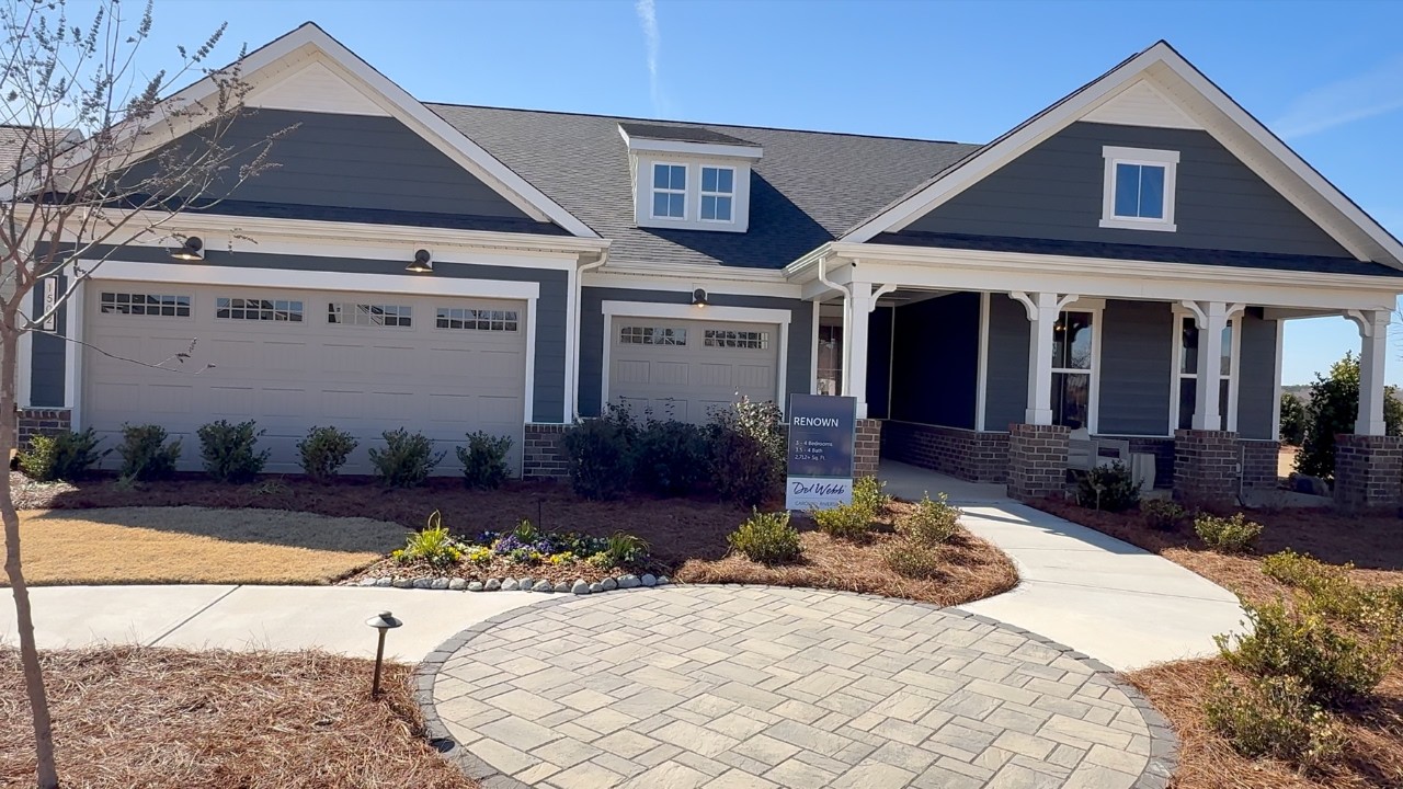Carolina Riverside Belmont NC | Del Webb New Construction Tour [Full Walkthrough]