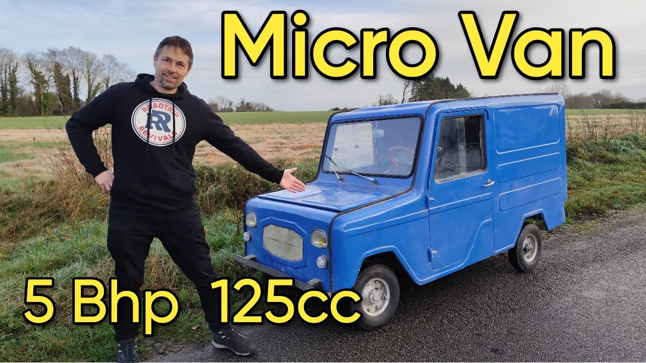 20 Years Parked - Can I Revive This Barn Find Italian Micro Van With NO Parts?