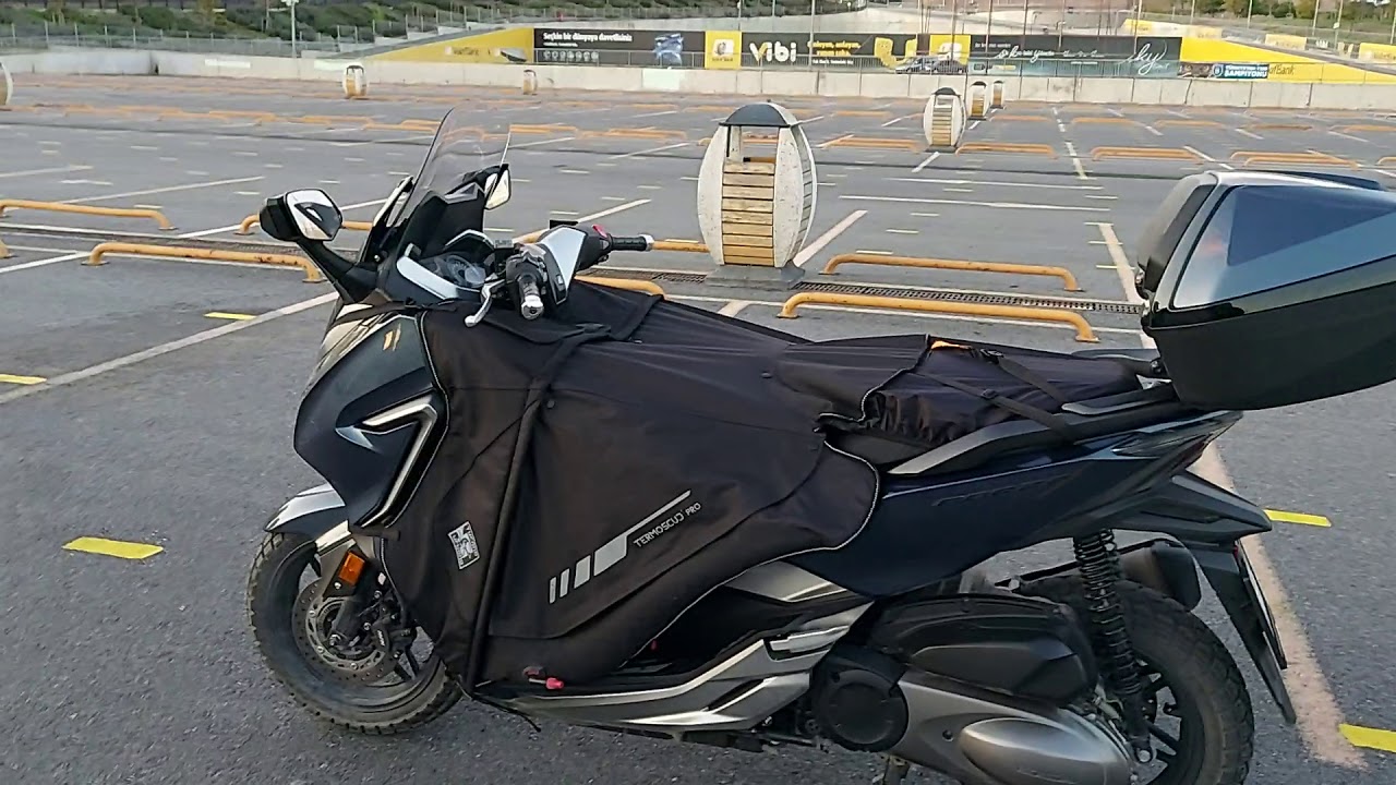 Honda Forza 250 Diz Örtüsü Montajı