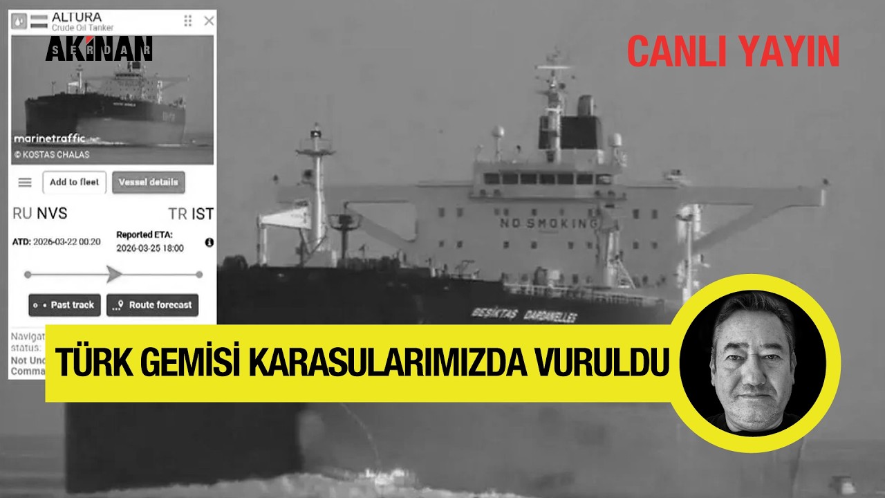 T&uuml;rk gemisi karasularımızda vuruldu.