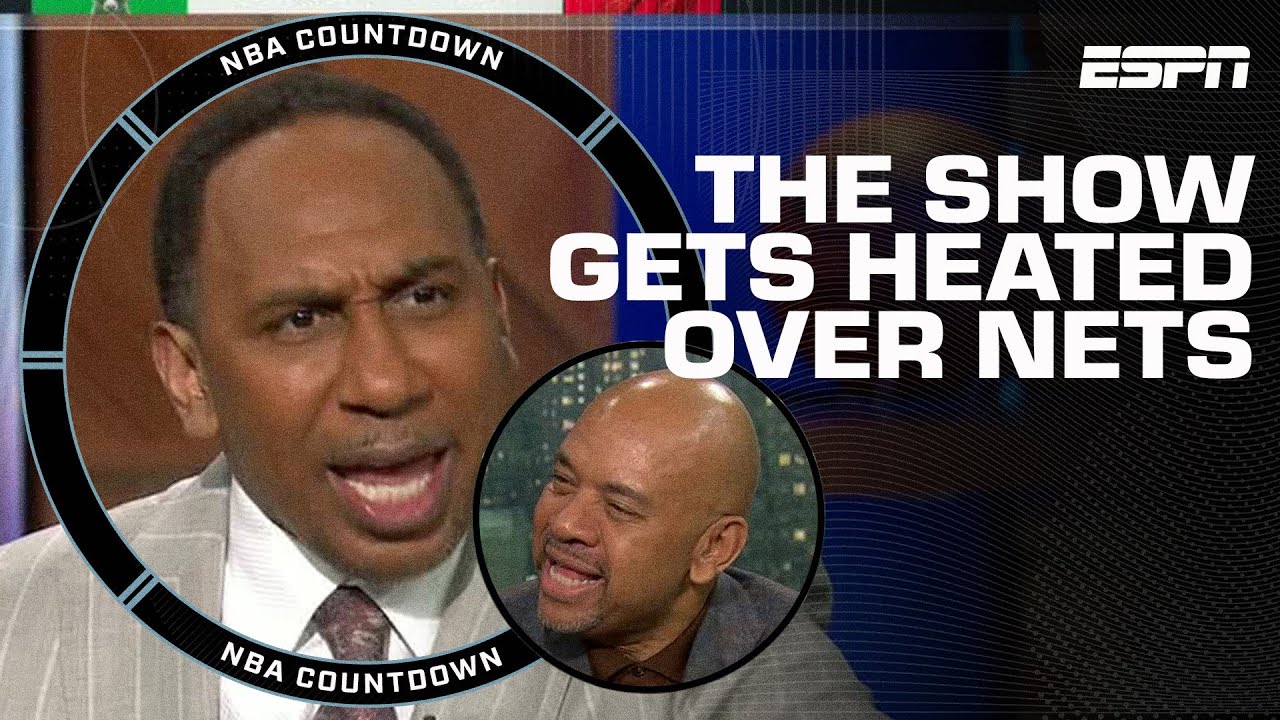 NBA Countdown gets HEATED discussing the Nets 👀