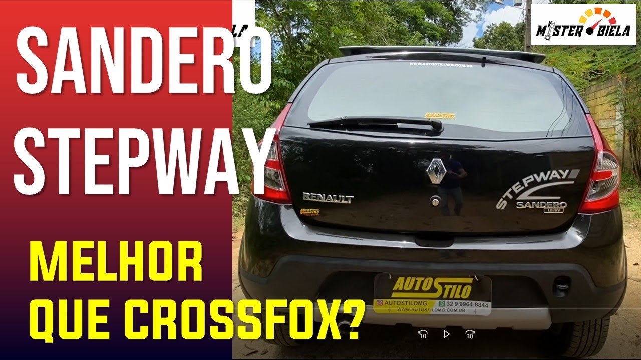 RENAULT SANDERO STEPWAY 1.6 16v (2009)  - Aventureiro sim.... pero no mucho!