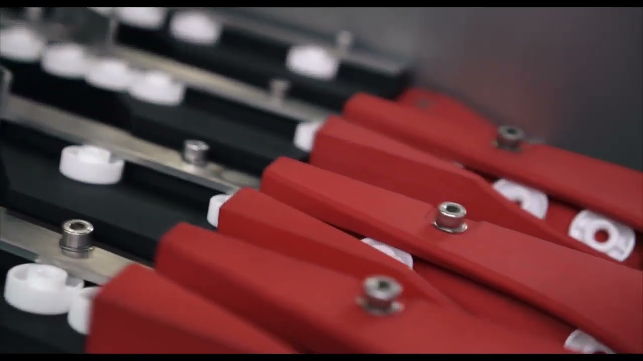 [Linear Feeder] FlexType C feeding system for screw caps - RNA Automation Ltd