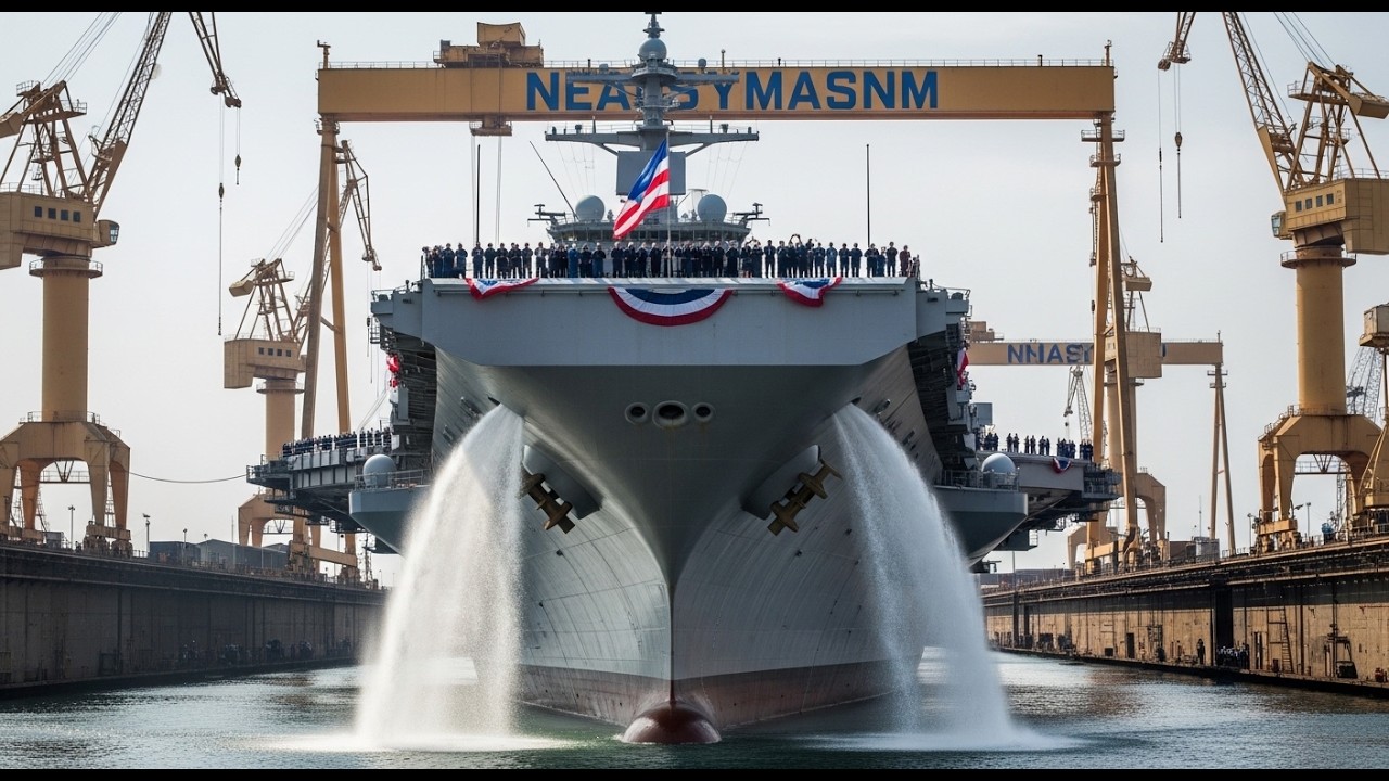 America’s Next Supercarrier USS John F Kennedy CVN-79 Finally Revealed