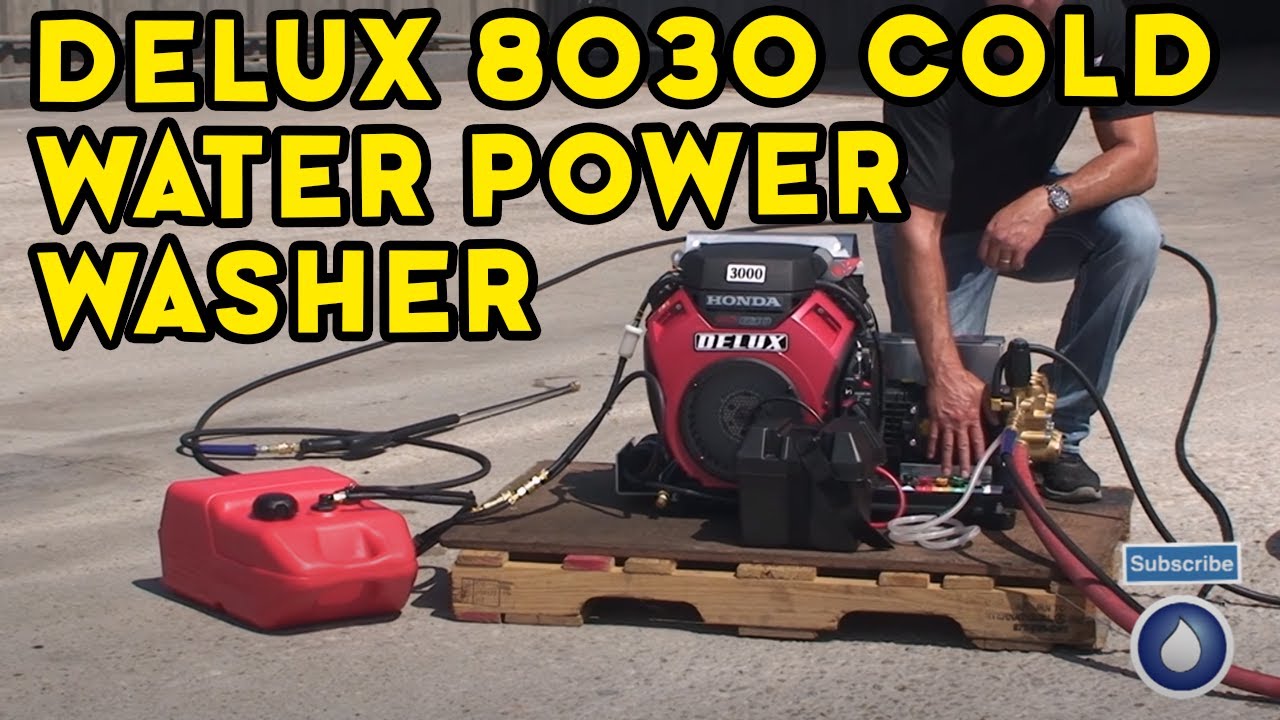 Delux 8030 Cold Water Power Washer