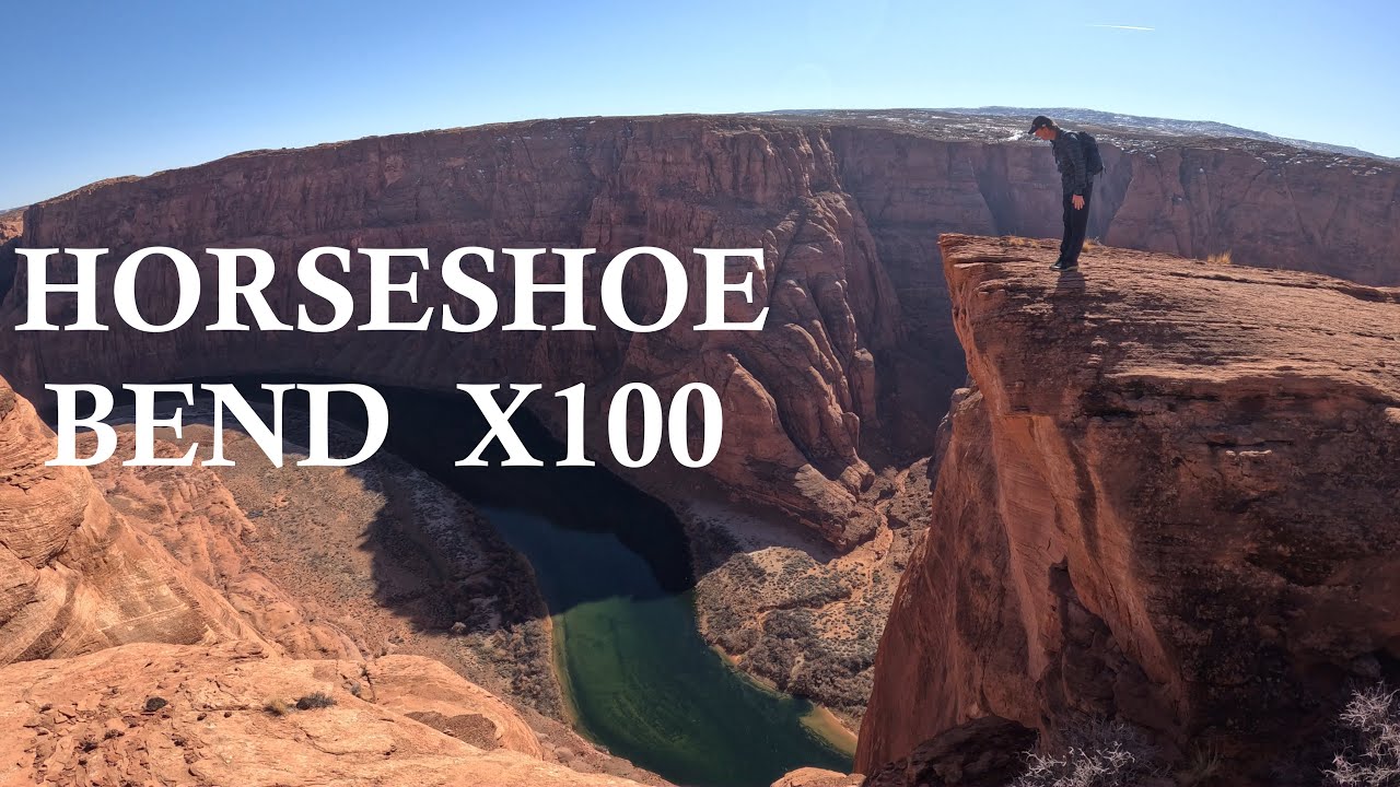 Exploring the Plateau Above Glenn Canyon // Horseshoe Bend X100