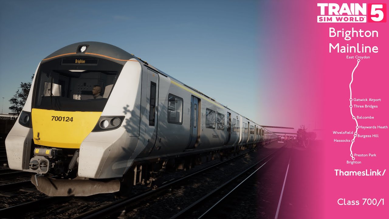 Train Sim World 5 - Brighton Mainline - Thameslink to Brighton