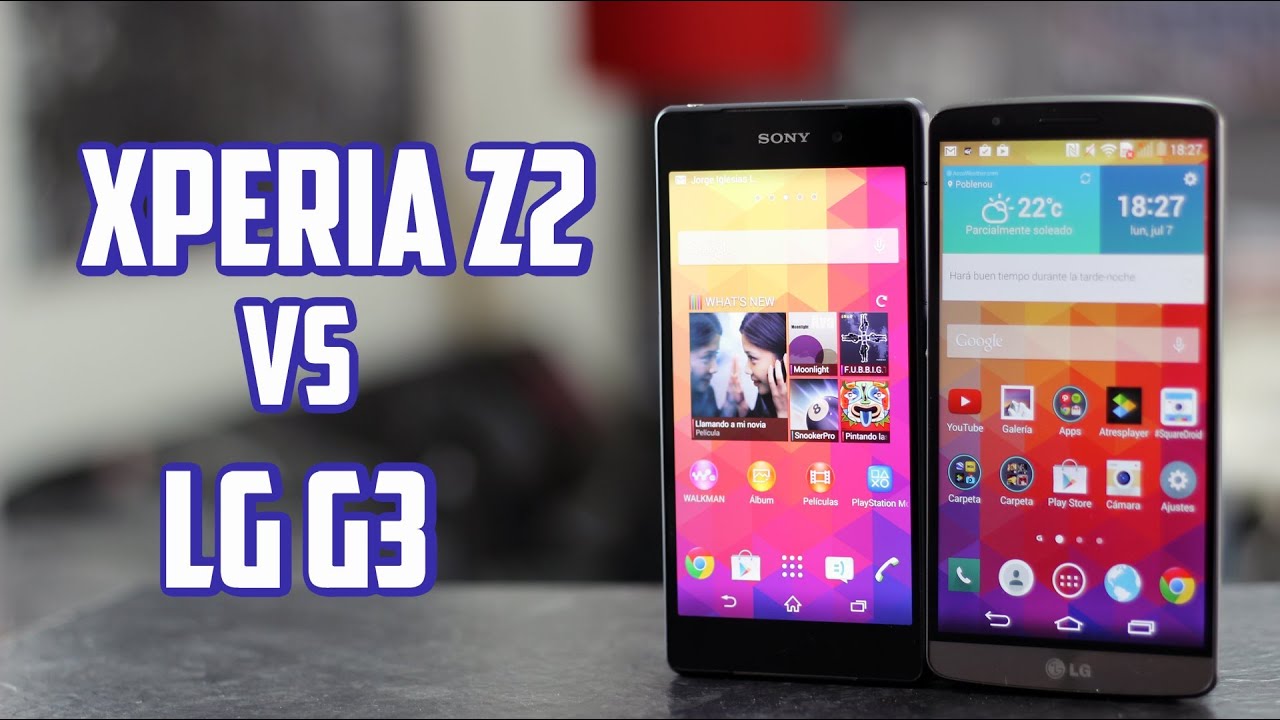 LG G3 vs Sony Xperia Z2