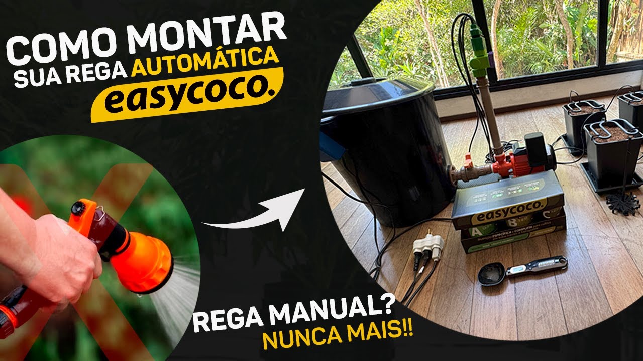 COMO MONTAR REGA AUTOM&Aacute;TICA PARA CULTIVO INDOOR &ndash; F&Aacute;CIL E EFICIENTE!