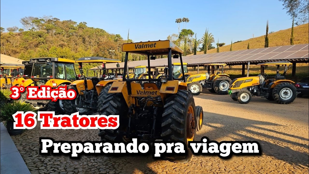 Preparando Os Tratores Pro Caminho Da Fé Por Minas Gerais