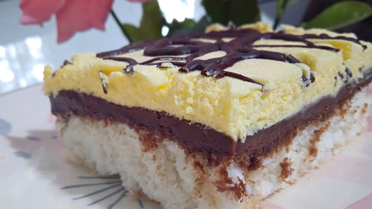 Ines kocke - stari recept bez brašna / bezglutenski kolač 💥 Prefini kolač od kokosa i čokolade 💯